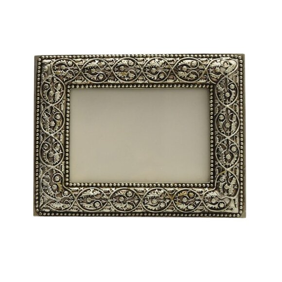 Ornate Silver Photo Frame Set 3.5 x 5 - Picture 2 of 4